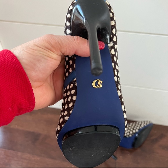 Carmen Steffens sz 37 Cowhide heels - Picture 9 of 9